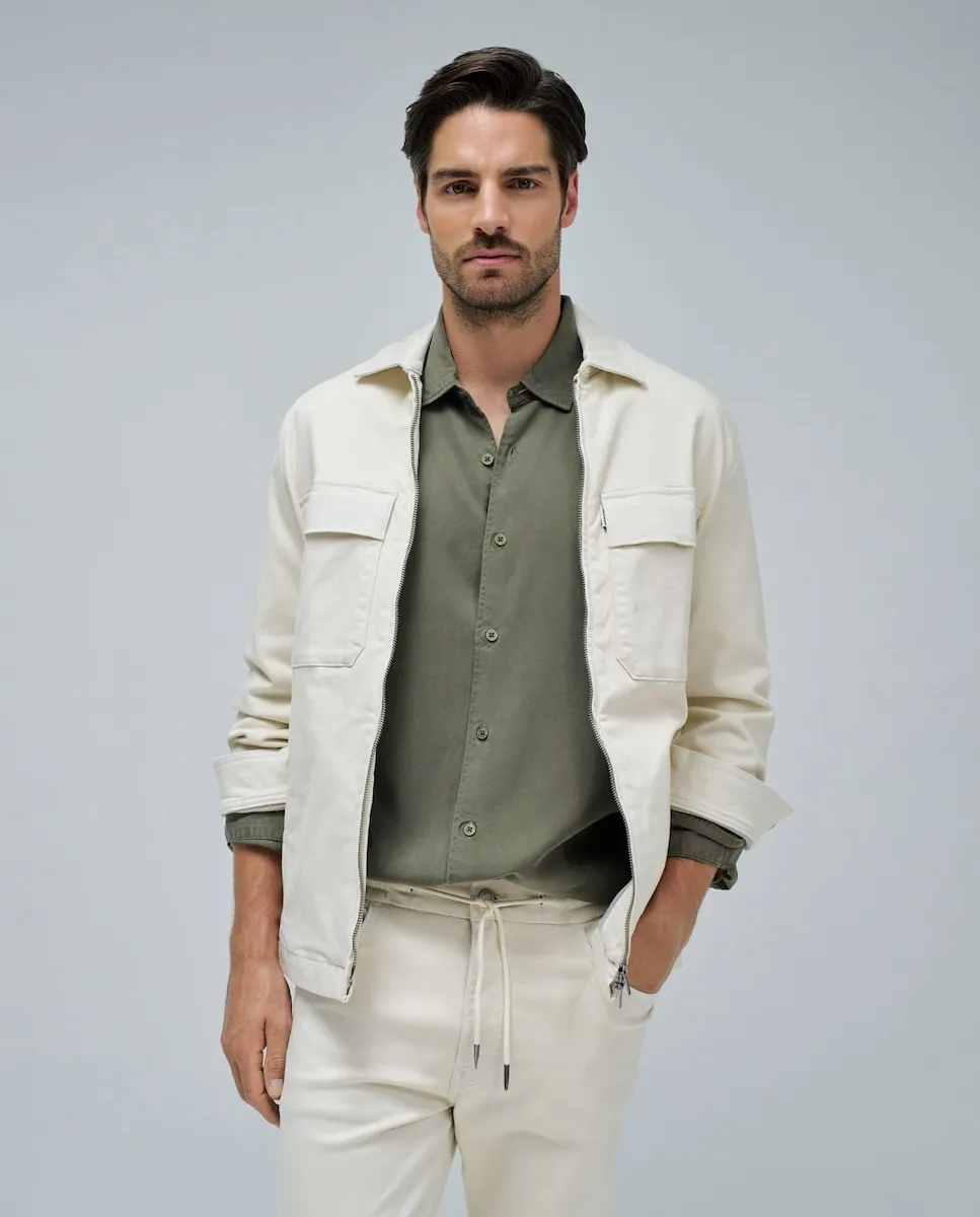 

Мужская рубашка-оверсайз S-Activ Salsa Jeans, светло-бежевый