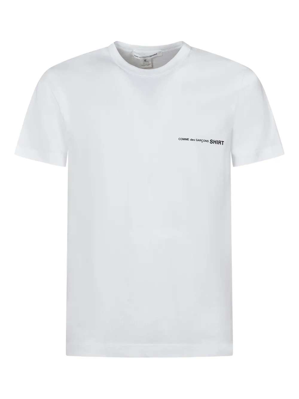 

Футболка с логотипом Comme Des Garçons Shirt, белый