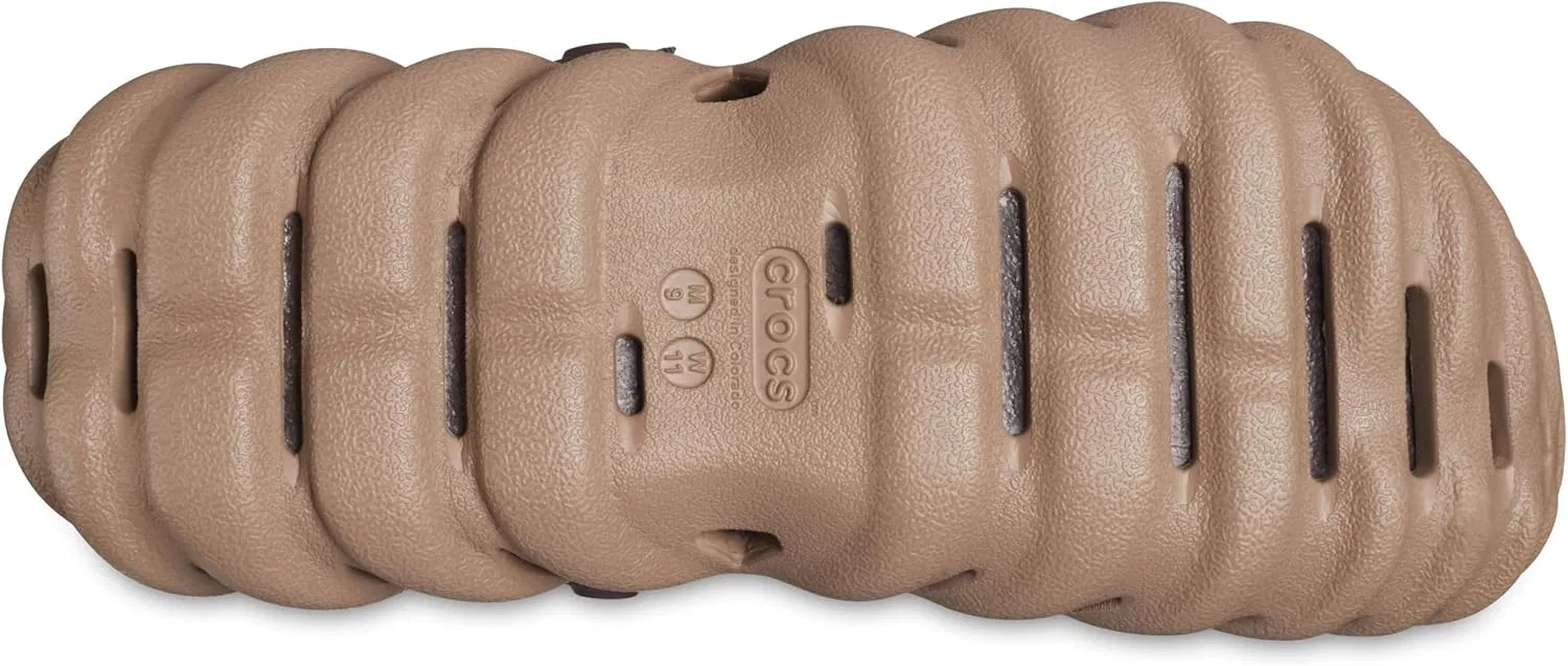 Мюли Echo Clog Mules Crocs, Light Brown — фото 3