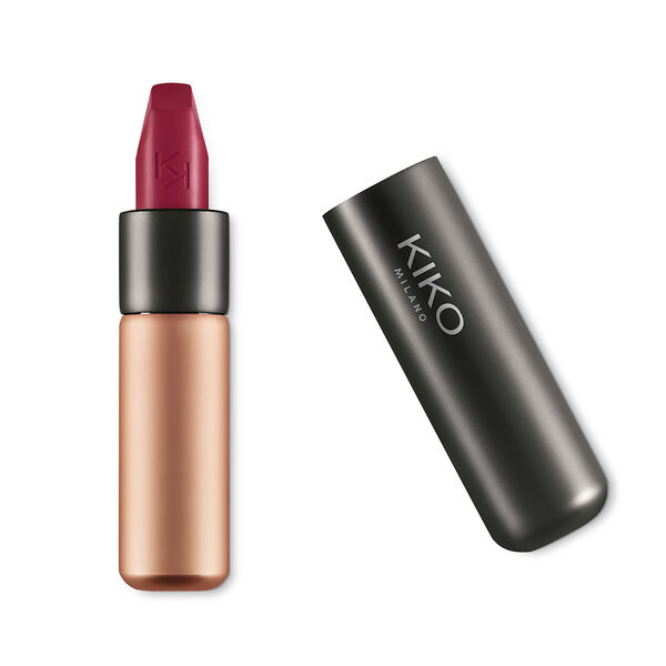 

Помада для матового эффекта 317 винный, 3,5 г Kiko Milano Velvet passion matte lipstick, цвет 317 wine