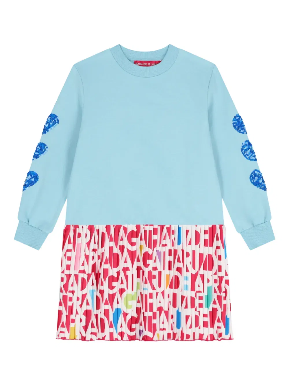 Платье в складку Agatha Ruiz De La Prada, синий
