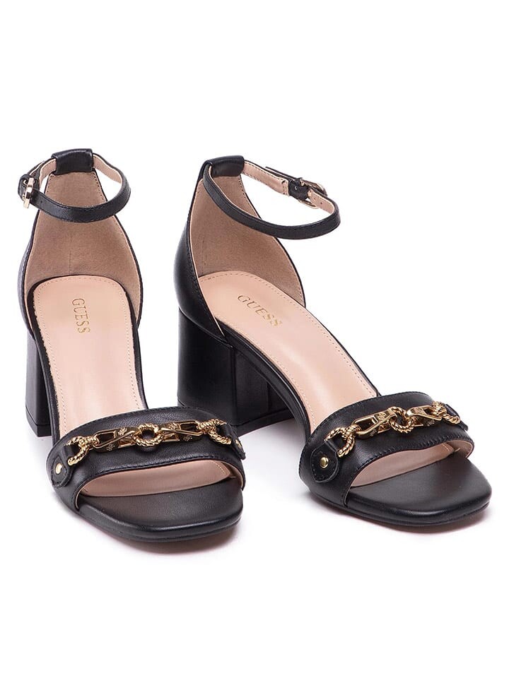 

Сандалии на плоской подошве Guess Shoes, черный