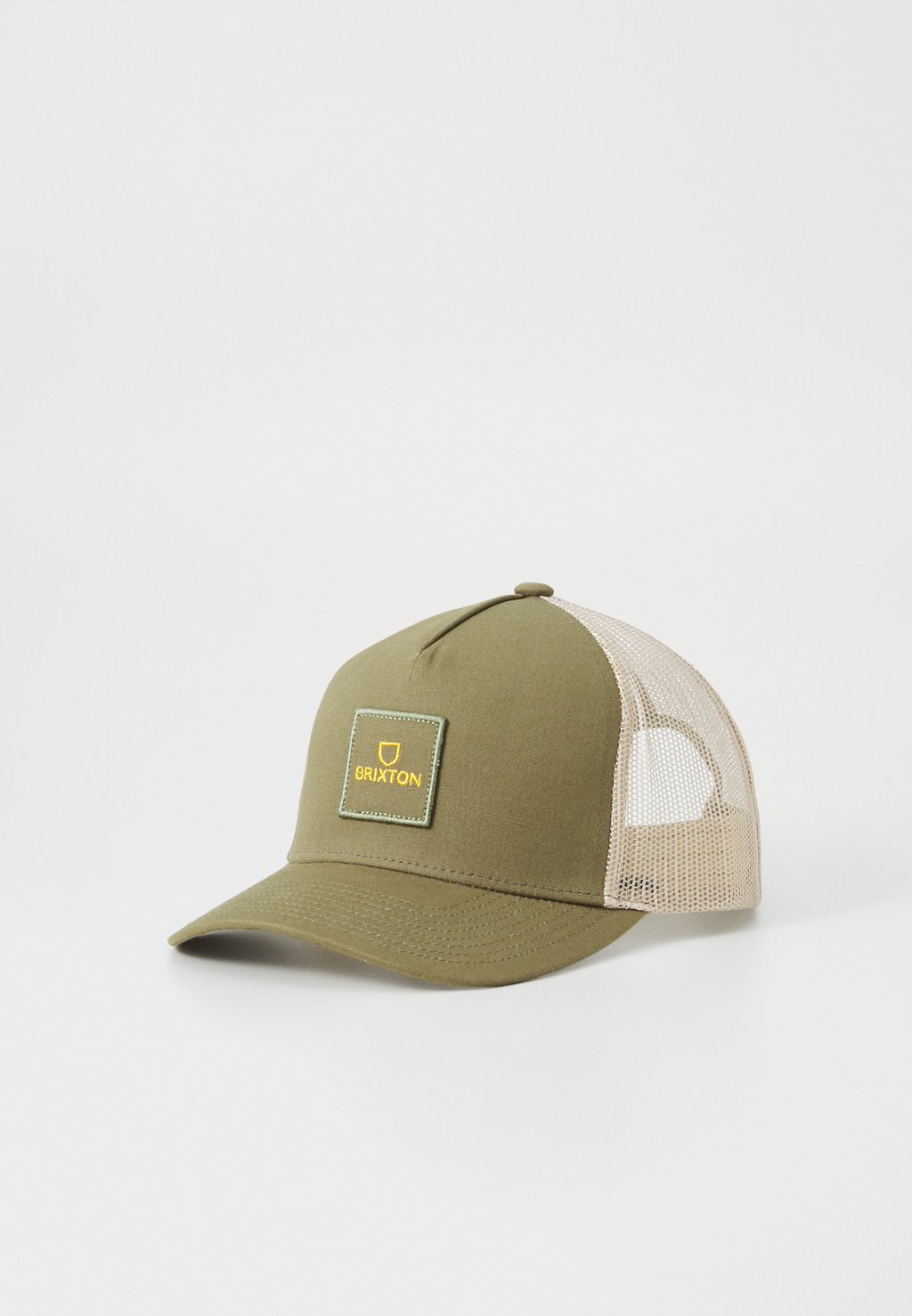 

Бейсболка ALPHA BLOCK UNISEX Brixton, оливковый