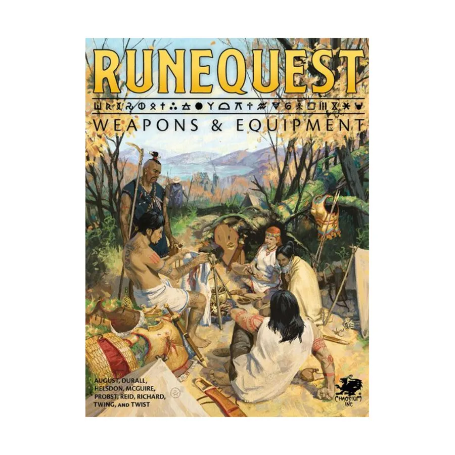 

Weapons & Equipment, RuneQuest (Chaosium), твердый переплет