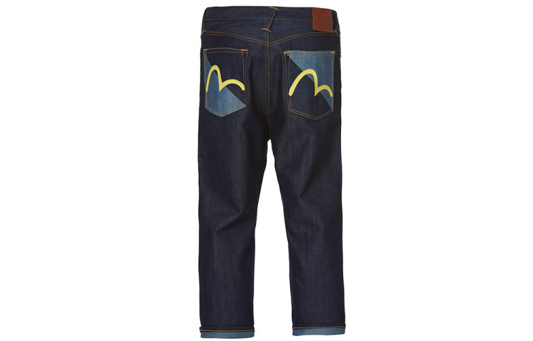 

Прямые джинсы мужские деним синие EVISU