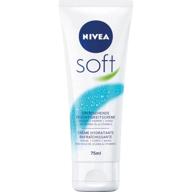Крем для лица Nivea — Увлажняющий и тела «Soft» от
