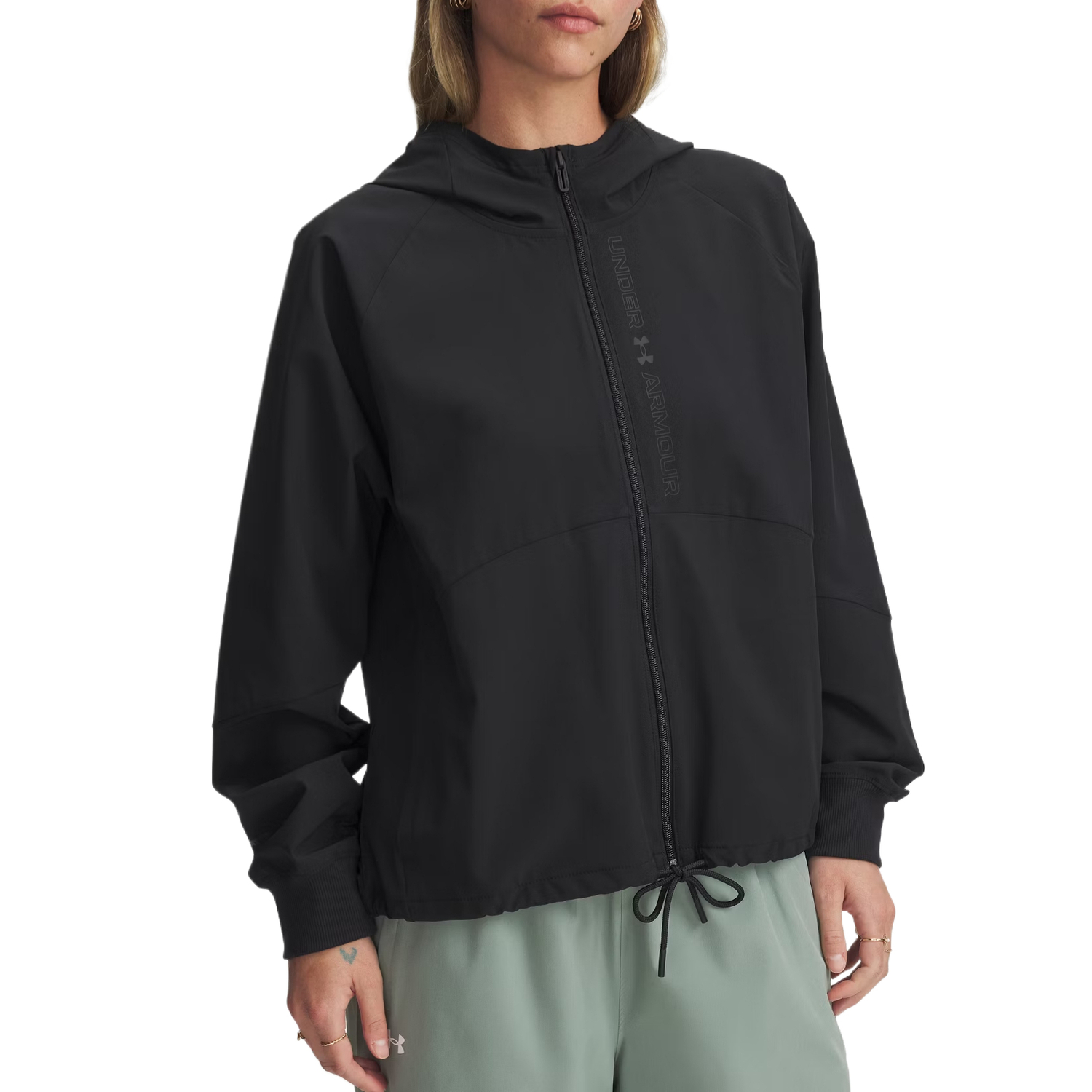 

Куртка Woven Collection для женщин Under Armour, черный/castlerock