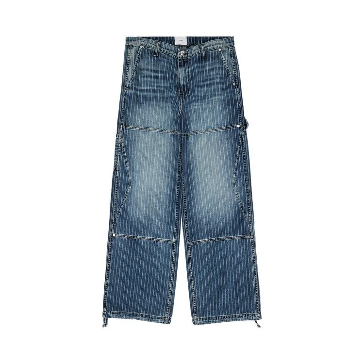 

Джинсы Rhude Pinstripe Jeans Indigo, синий