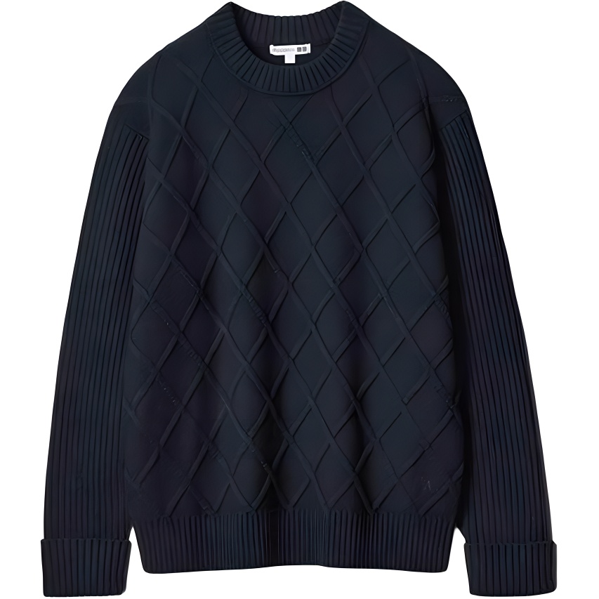 

Jw Anderson X JWANDERSON Совместный трикотаж Унисекс 69 Темно-синий UNIQLO