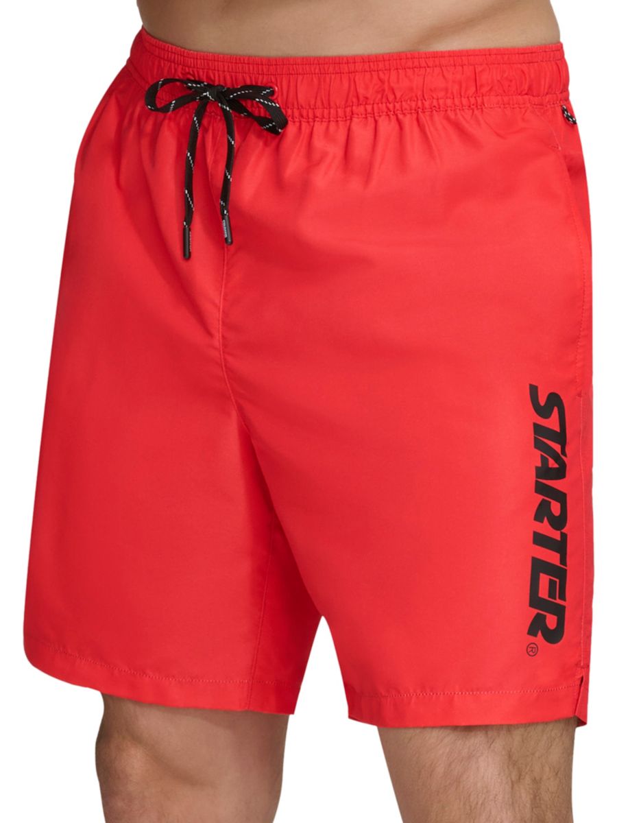 

Шорты Starter Core Volley Flat Front Starter, красный