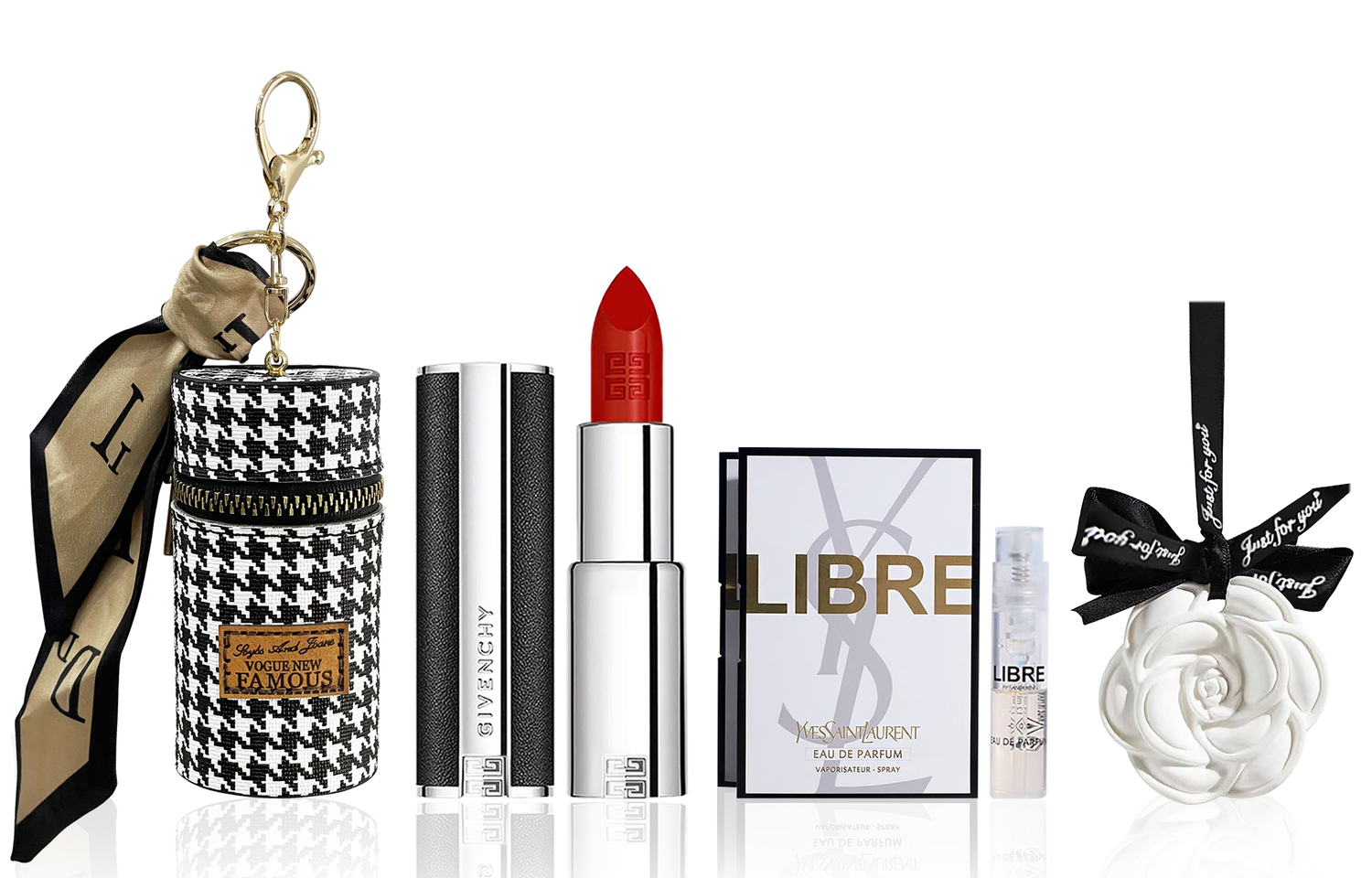 

Набор образцов помады для губ с тиснением в квадратном тюбике парфюмерные подарочные наборы для ароматерапии с шиммером натуральный 1,3 г SAINT LAURENT