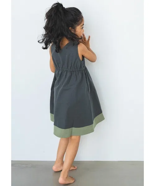 Детскаяワンピース ALEXIA STAM Contrast Hem Sleeveless Dress — фото 3