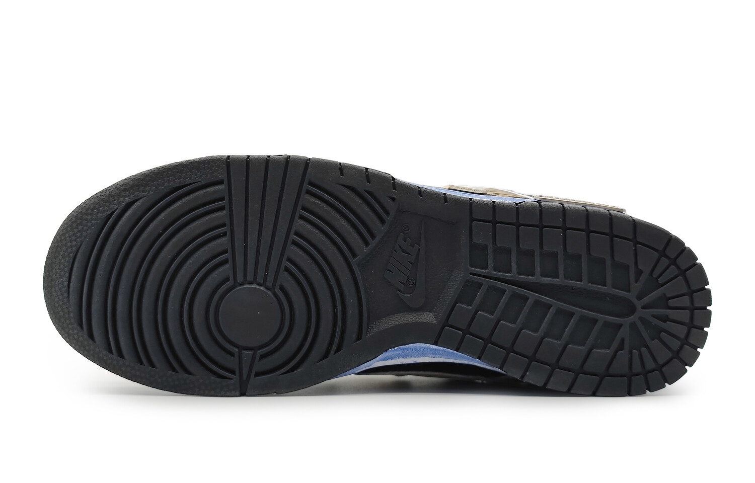 

Кроссовки Nike Dunk Skateboard Shoes Women's Low-Top Yellow Black/Blue