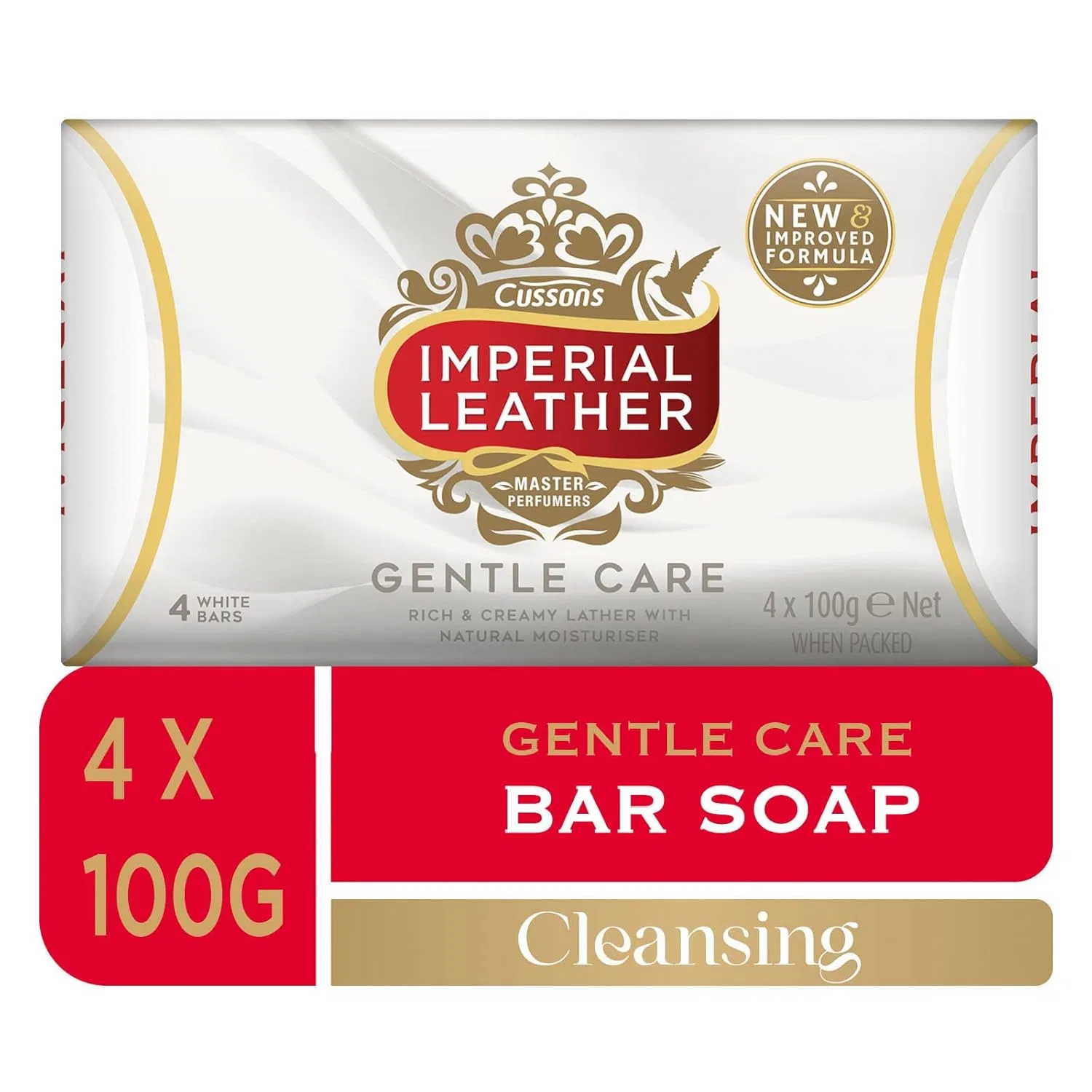 Кусковое мыло «Gentle Bar Soap» от Imperial Leather, 100 г (8 шт.) Imperial Leather — фото 2