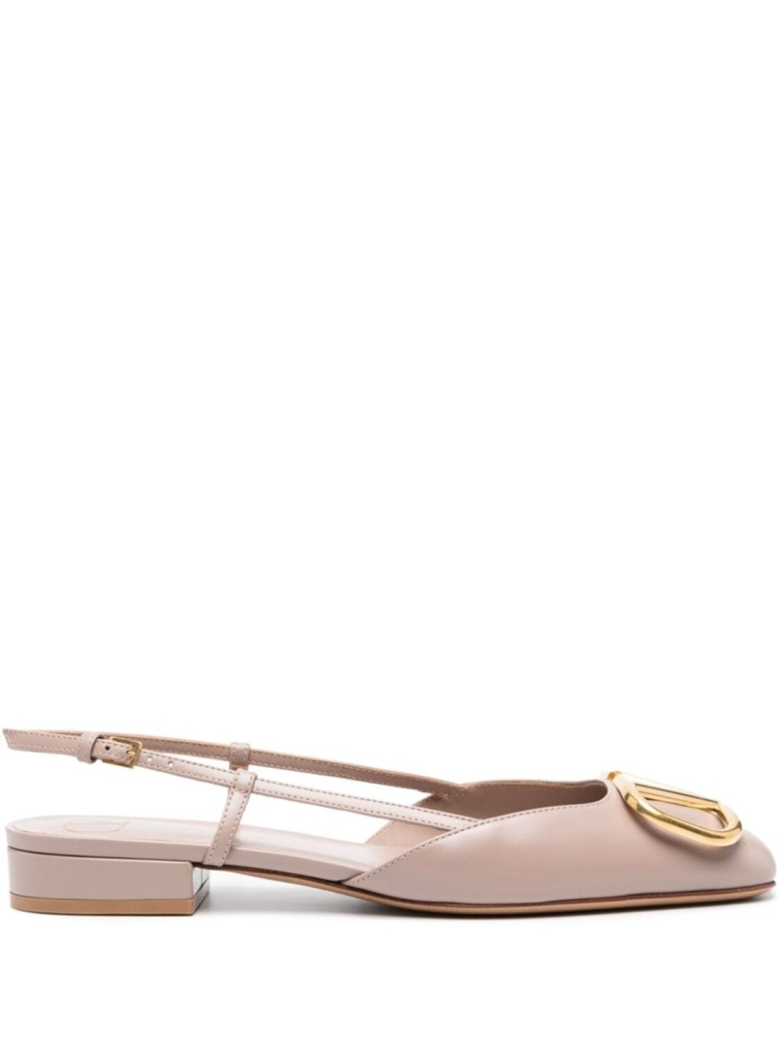 

Valentino Garavani балетки с логотипом VLogo Signature, розовый