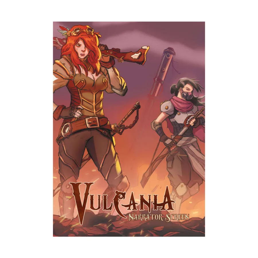 

Vulcania Narrator Screen, Role-Playing Games (Gear Games), твердый переплет