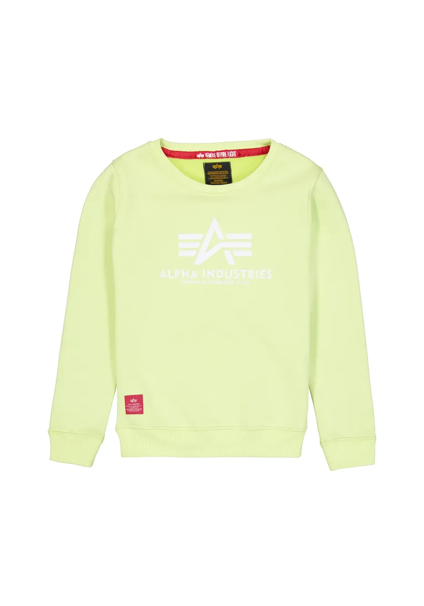 

Свитер Alpha Industries " Alpha Industries Kids - Толстовки Basic Sweater Kids", цвет Arctic Lime