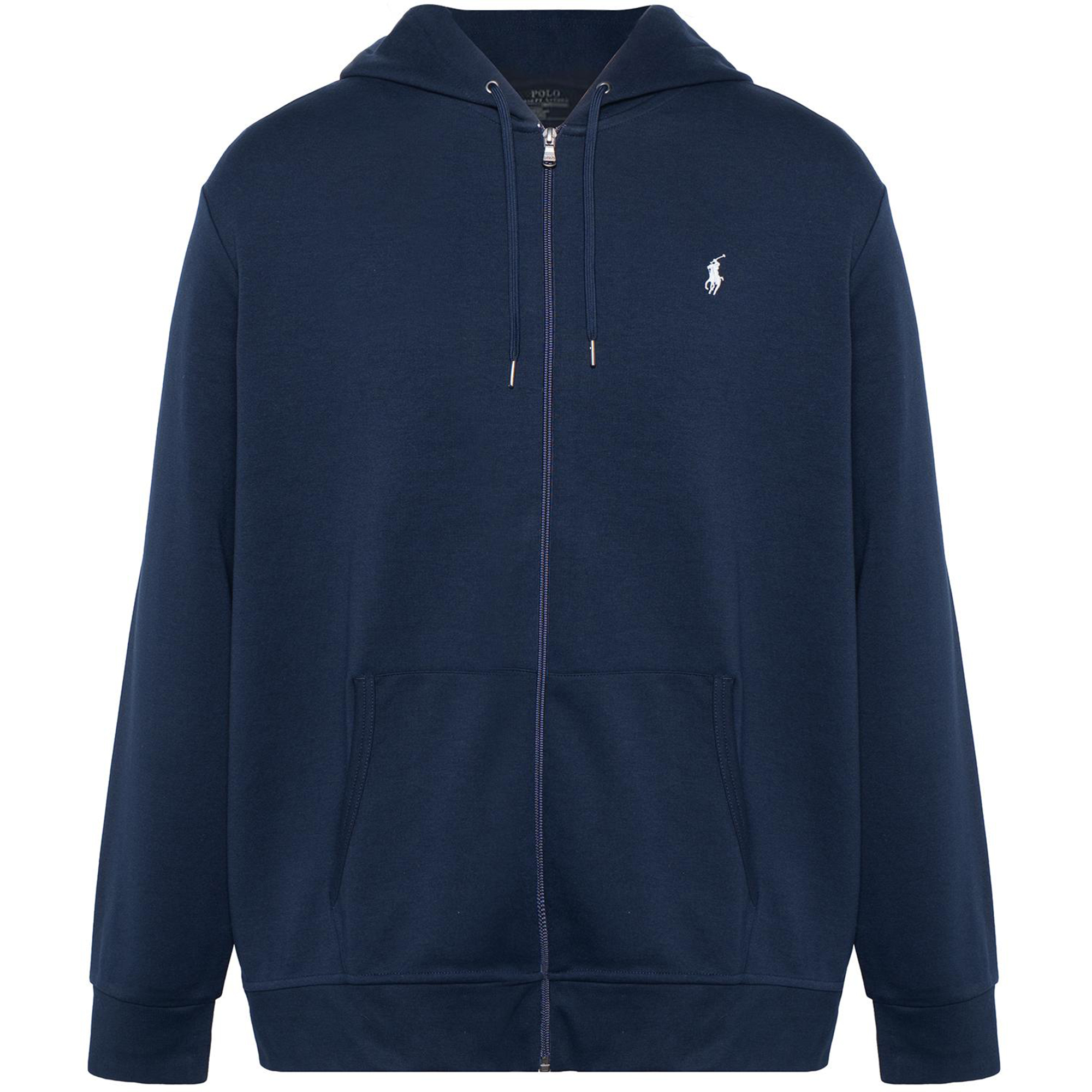 

Хлопковая толстовка с капюшоном и вышивкой Polo Pony Polo Ralph Lauren, темно-синий