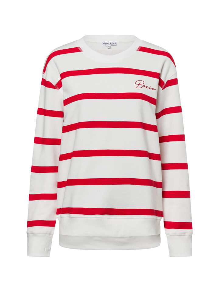 

Толстовка Marie Lund Sweatshirt, цвет weiß rot