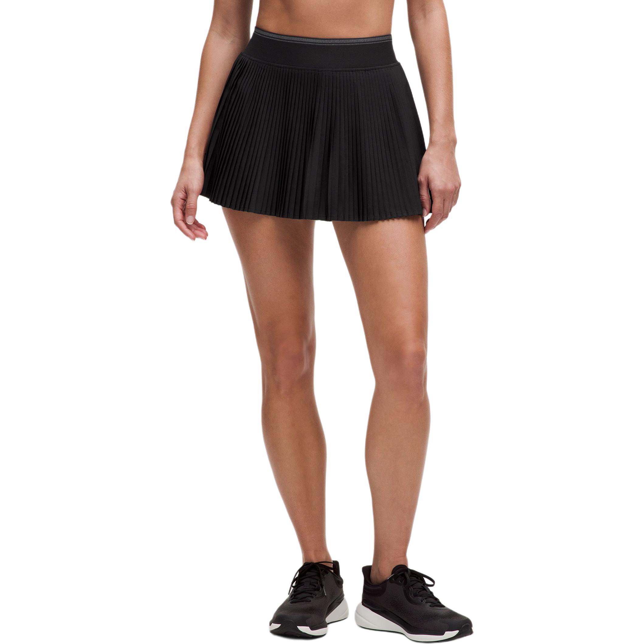 

Женские повседневные короткие юбки VarsityLuxtreme Lululemon, черный