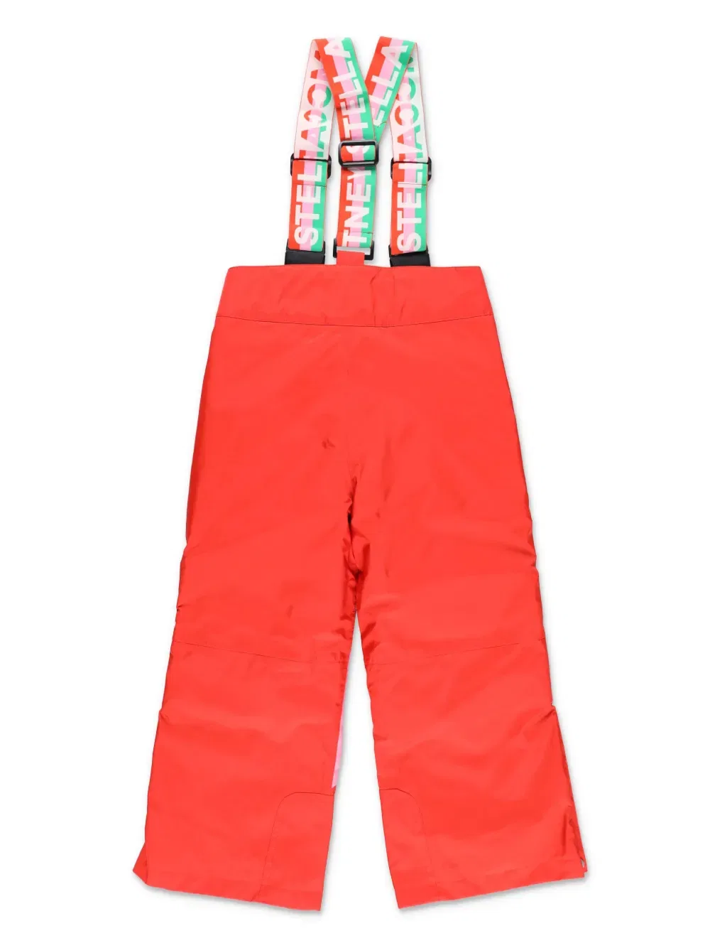 Зимние брюки с принтом в виде звезд Stella Mccartney Kids, красный — фото 2