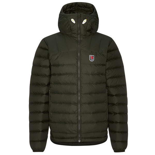 

Пуховик Fjällräven, цвет Deep Forest