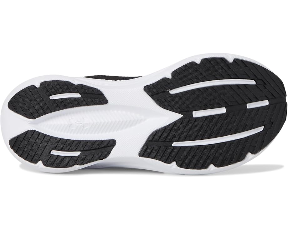 Детские кроссовки Under Armour Charged Assert 11 (Big Kid) Under Armour Kids, Black/Black/White — фото 3