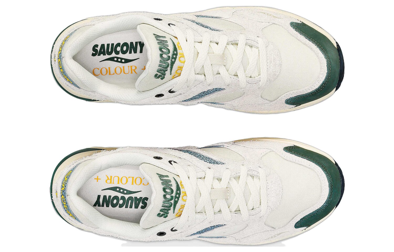 Кроссовки saucony Grid Shadow 2 Colour Plus Companie Arctic Trek, зеленый — фото 4