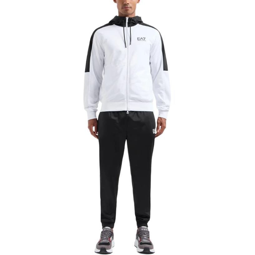 Повседневная спортивная одежда EA7 SS24 для мужчин EMPORIO ARMANI, белый — фото 4