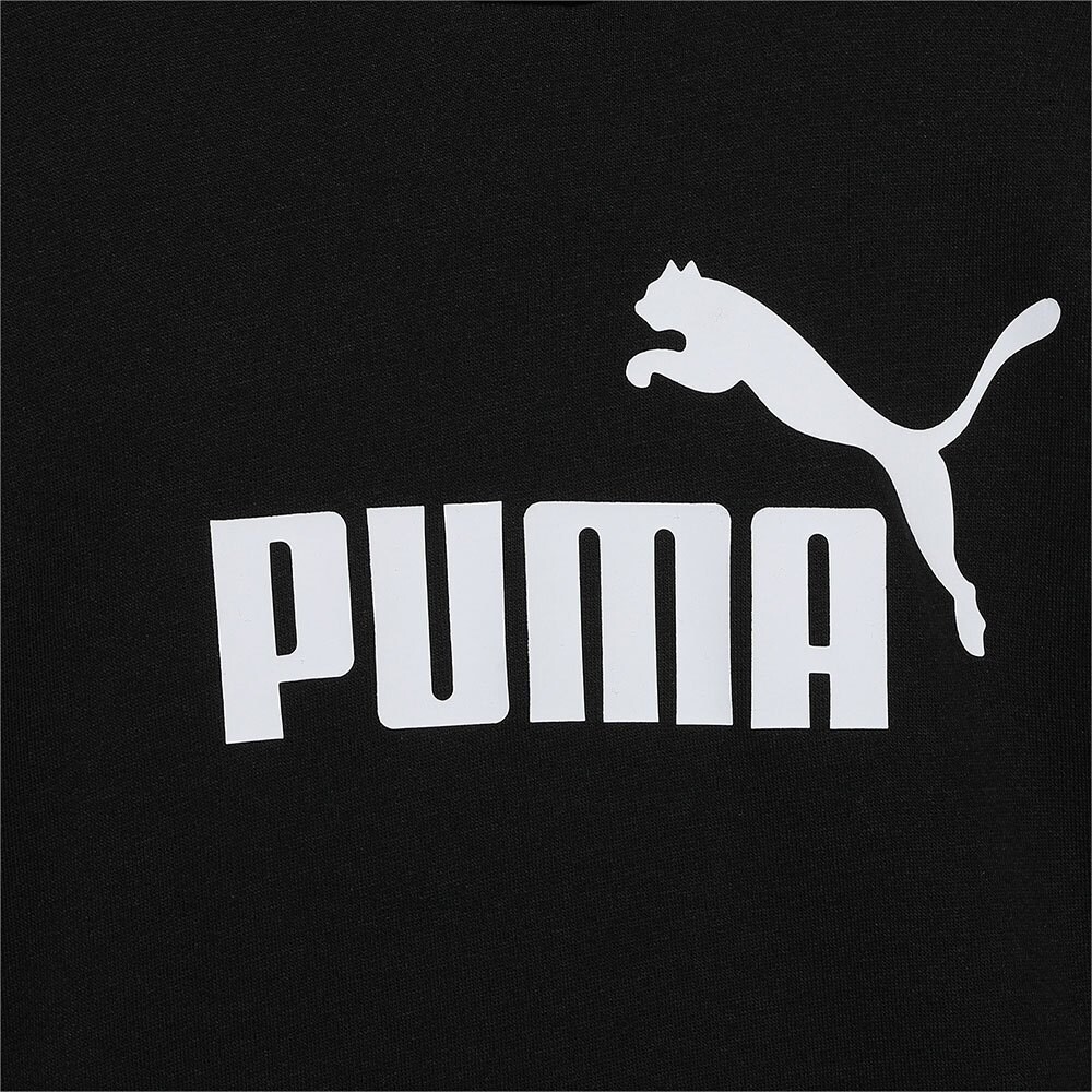 Худи Puma Ess Logo Tr, черный — фото 4