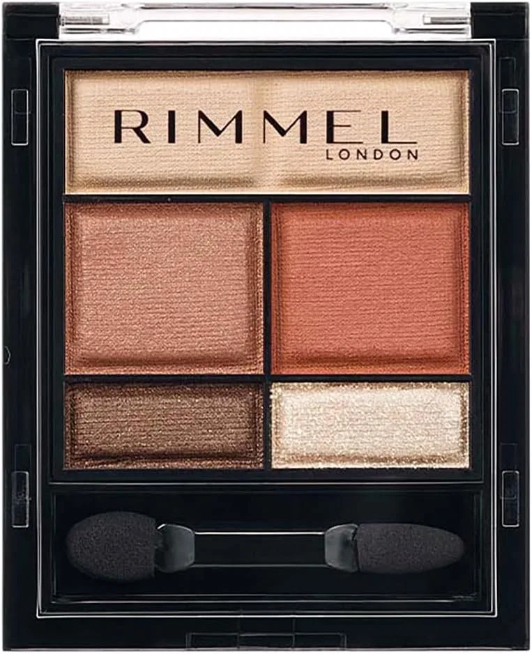 Тени для век матовые Rimmel Wonder Sweet Eyeshadow 004 Honey Ginger Latte Chocolate, 4.6 г