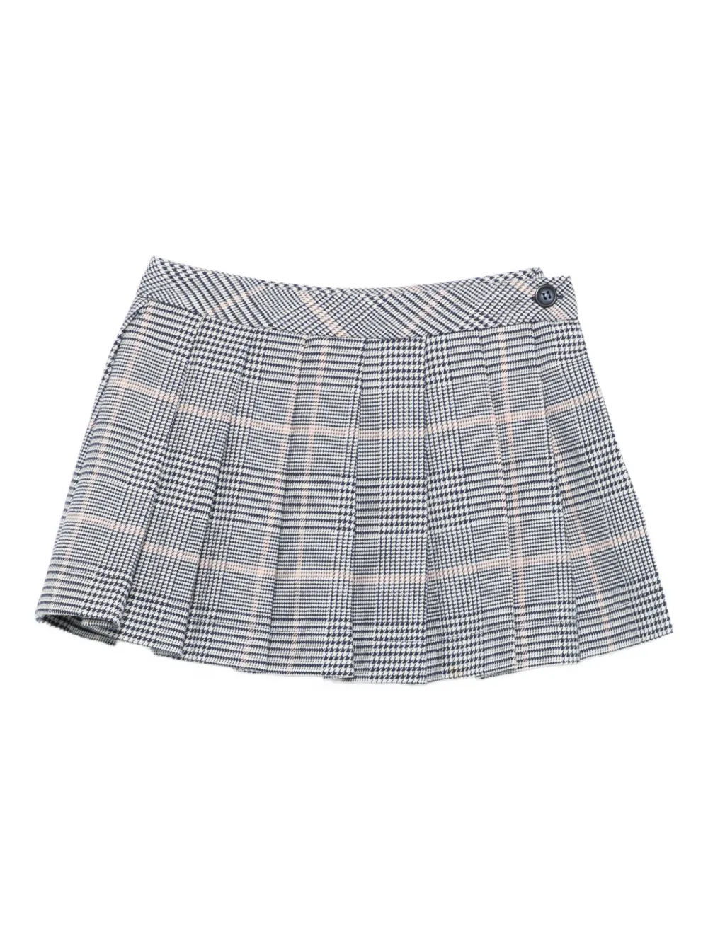 

Плиссированная юбка в клетку Lalalu, синий