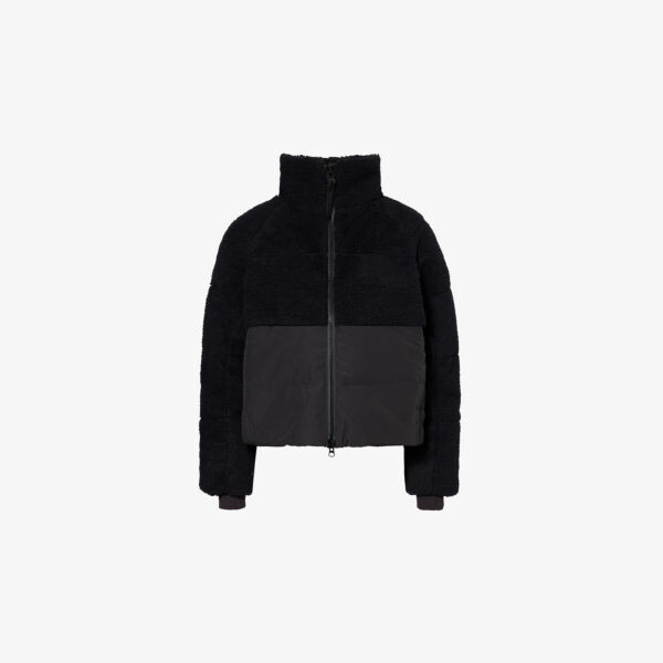 

Пуховик Elora с флисовыми вставками Canada Goose, черный