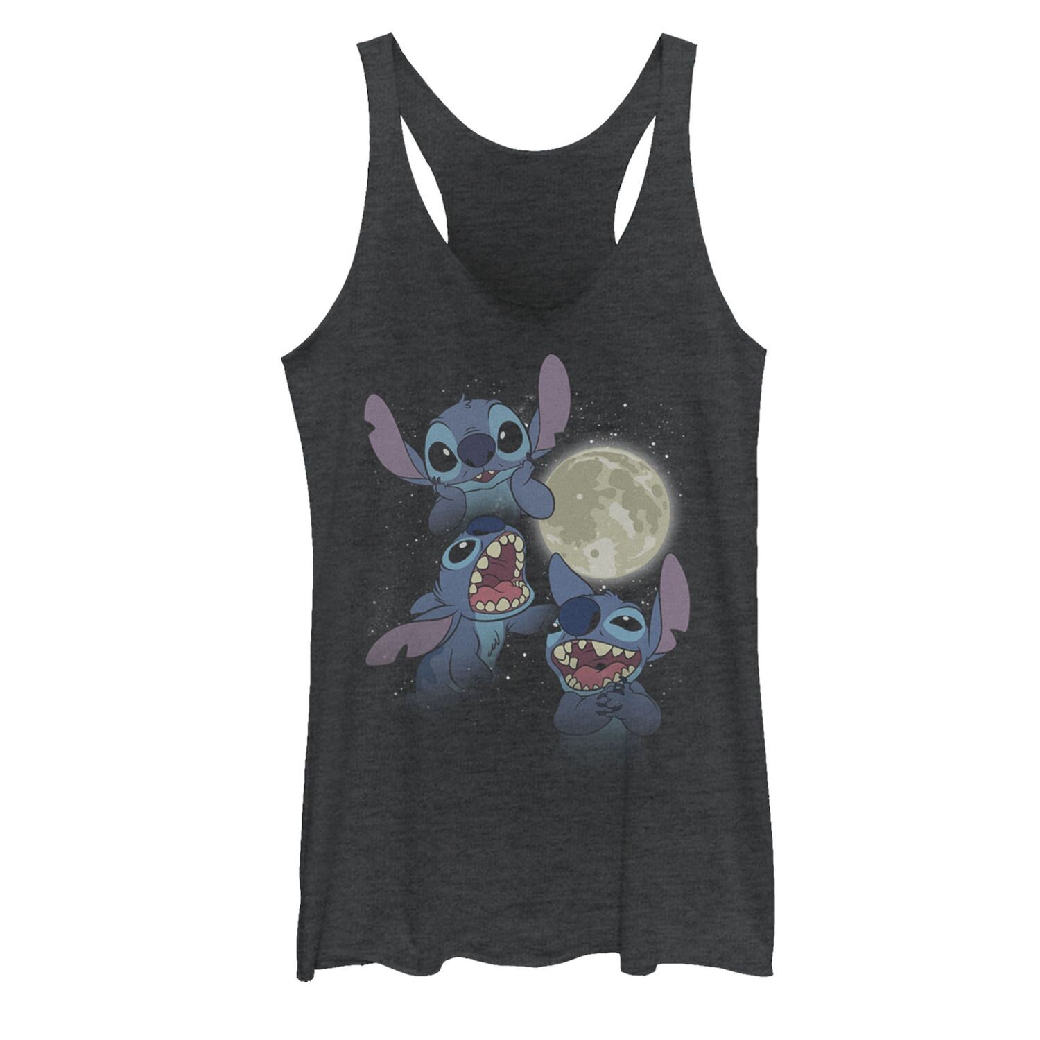 

Детская майка Disney's Lilo & Stitch Howling Moonlight Collage Licensed Character