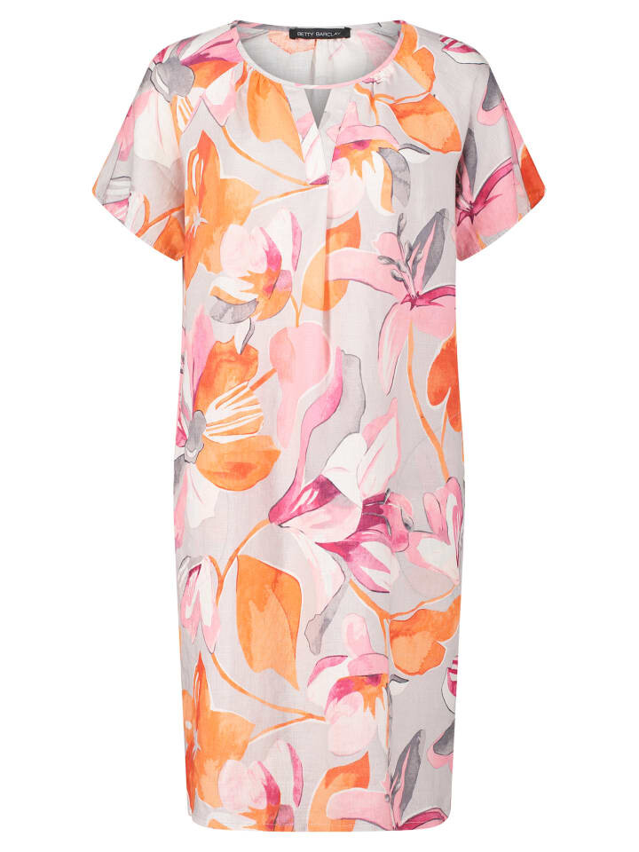 

Короткое платье Betty Barclay Sommerkleid kurzarm, цвет Grau/Rosa