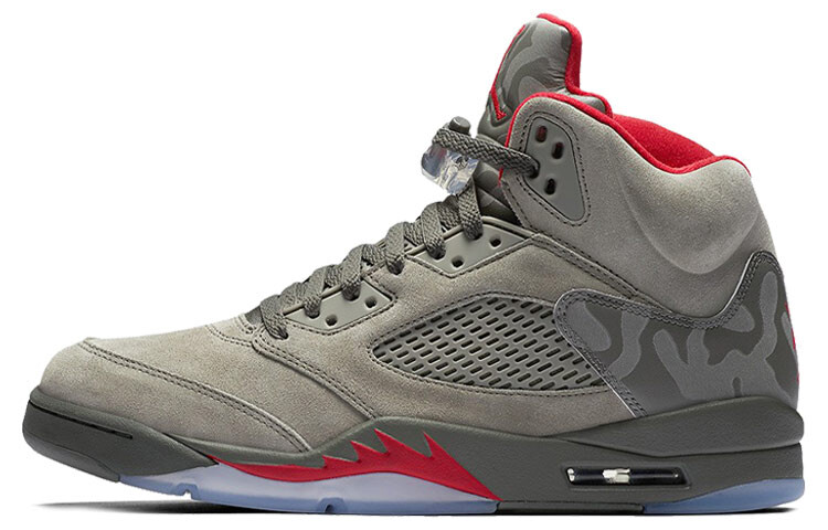 

Кроссовки JORDAN 5 Retro P51 Camo, Серый, Кроссовки JORDAN 5 Retro P51 Camo