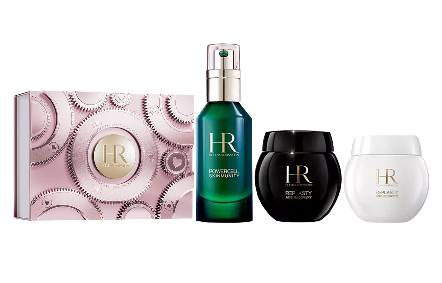 

HELENA RUBINSTEIN Зеленая ваза черно-белый бинт бокс наборы для ухода за кожей увлажняющие