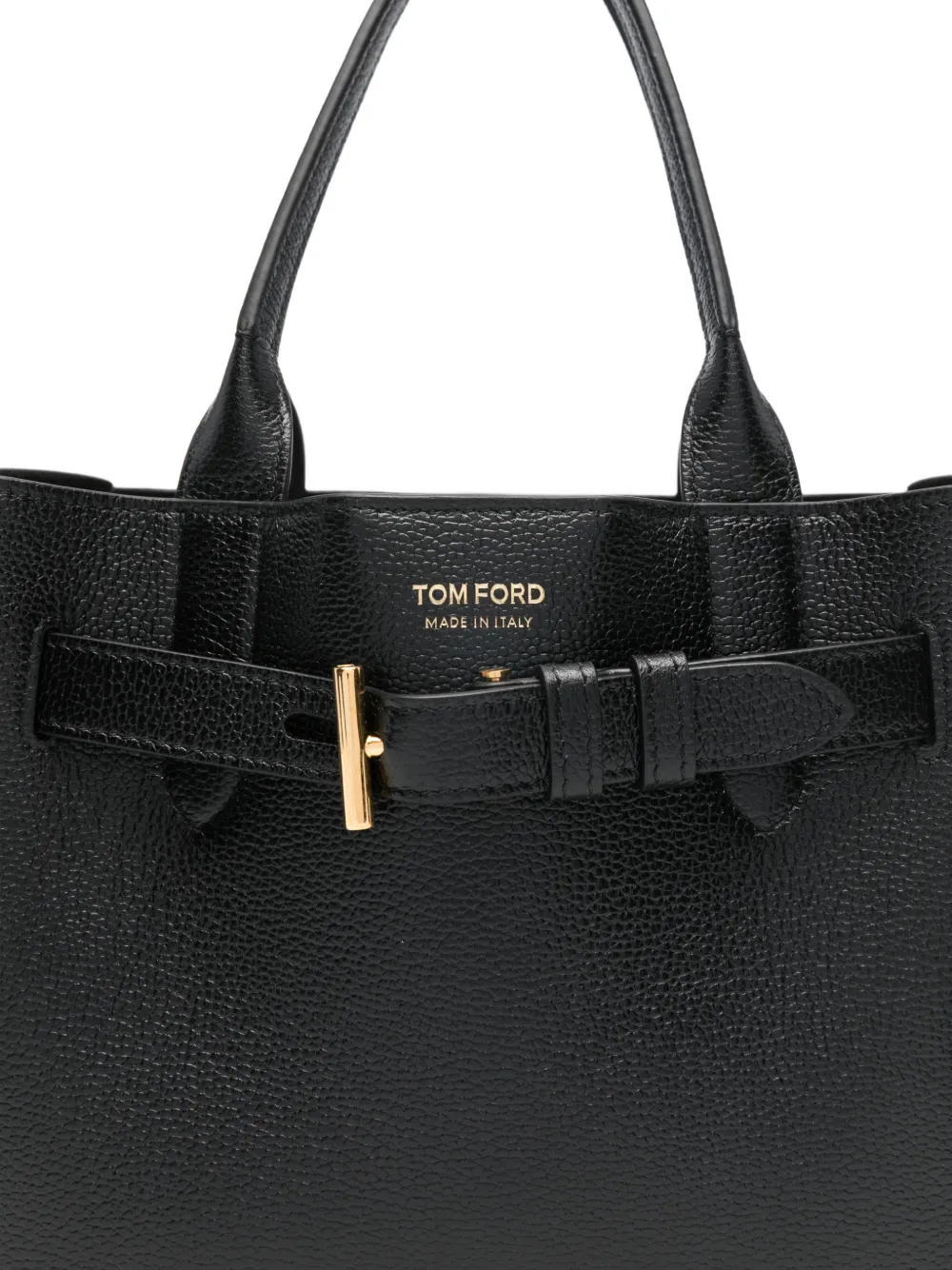 Сумка-тоут Audrey с пряжкой Tom Ford, черный — фото 4