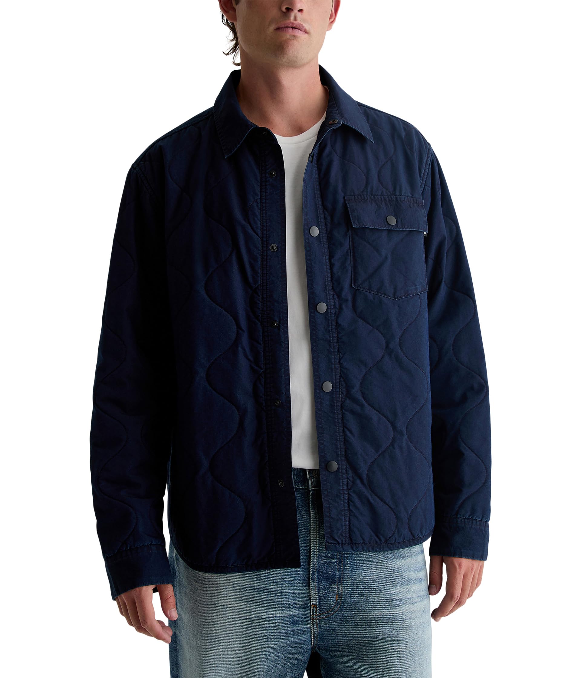 

Куртка AG Jeans Roy Quilted Jacket, цвет Bespoke
