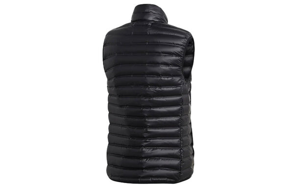 Пуховик adidas Varilite Vest Casual Sports Stand Collar Vest Black, черный — фото 2