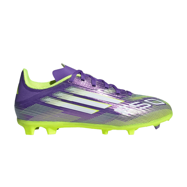 

Бутсы adidas Adizero F50 League FG MG K 'Radiant Blaze Pack', фиолетовый