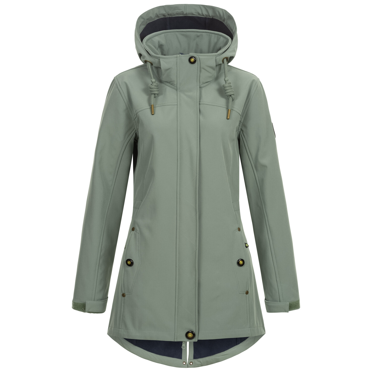 

Куртка софтшелл DEPROC Active Softshellmantel PEAK BREEZE, серый