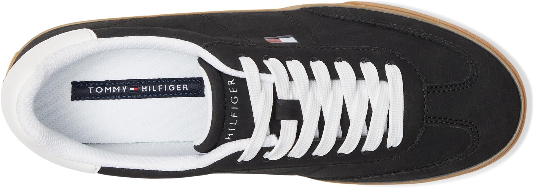 Кроссовки Tommy Hilfiger Women's Lazsie, Black/White — фото 2