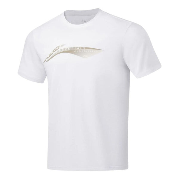 

Футболка с большим логотипом тренировочная футболка Li-Ning, белый