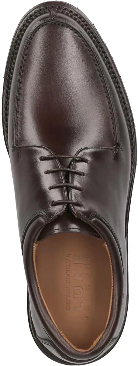 Мужские туфли на шнуровке Lüke Schuhe 7178 из гладкой кожи коричневого цвета — фото 4