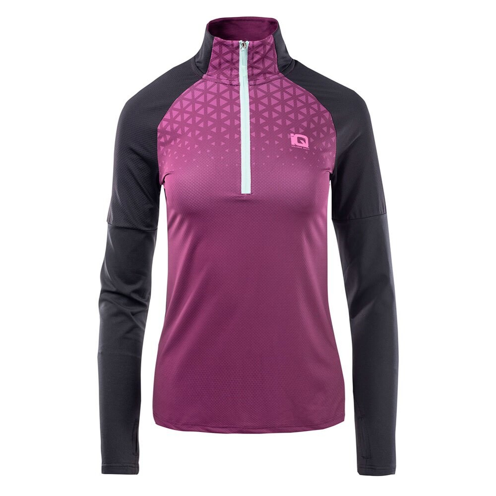 

Спортивная футболка Iq Rimmo half zip, фиолетовый
