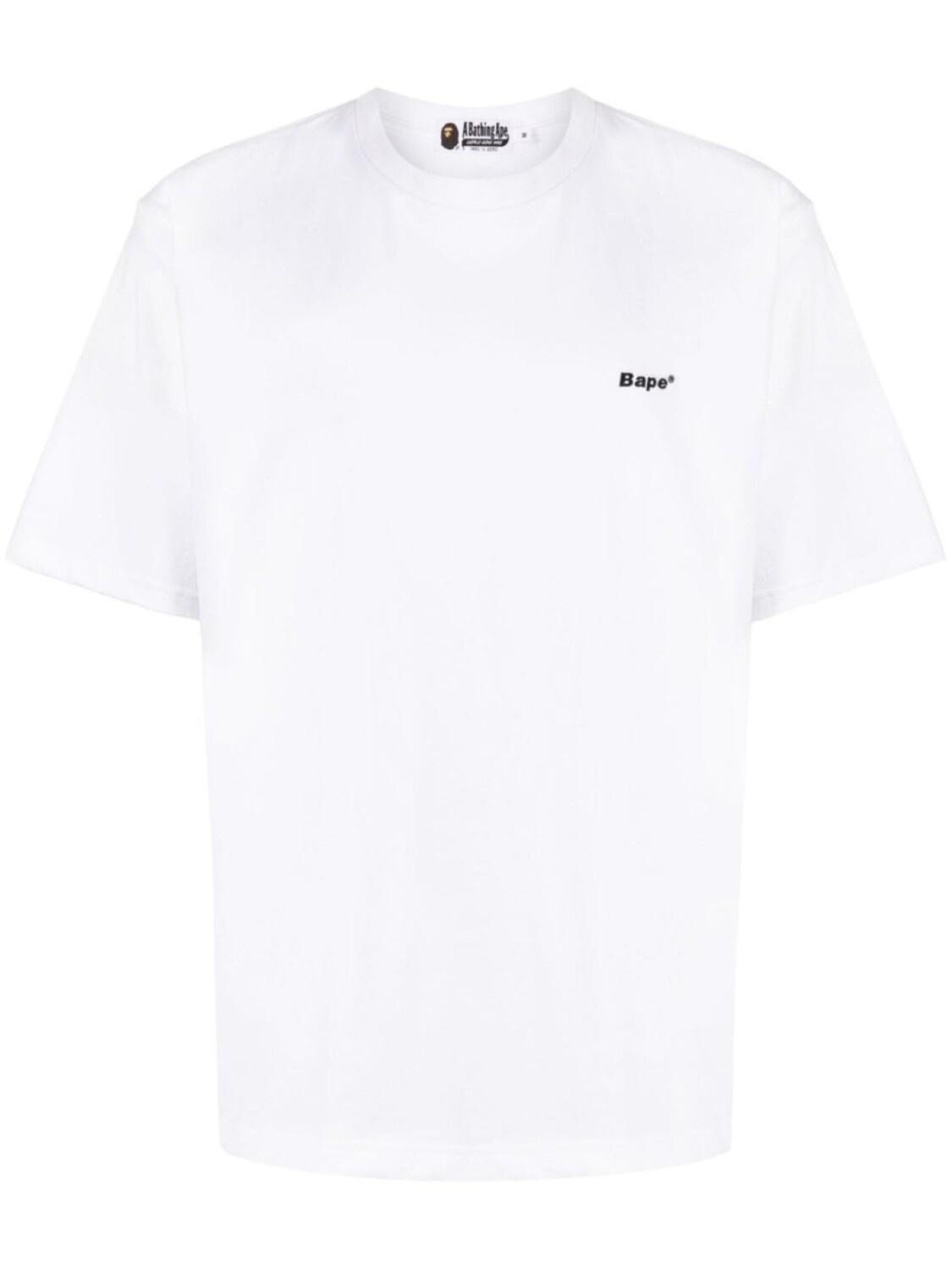 

Футболка с нашивкой-логотипом A BATHING APE, белый