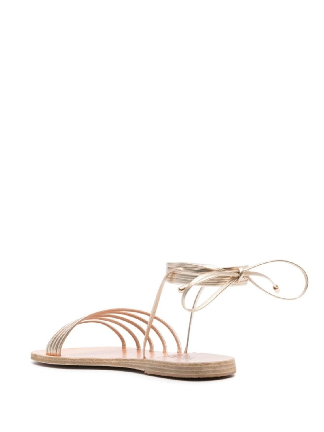 Босоножки Ipoliti с завязками на щиколотке Ancient Greek Sandals, золотистый — фото 3