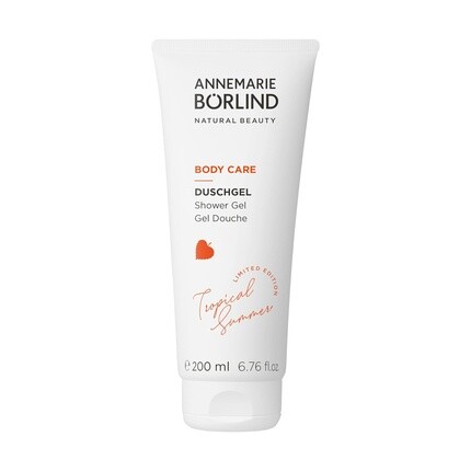 

Annemarie Börlind Body Care Тропический летний гель для душа 200 мл — Бархатное ощущение свежести для оживляющего душа — Веганский