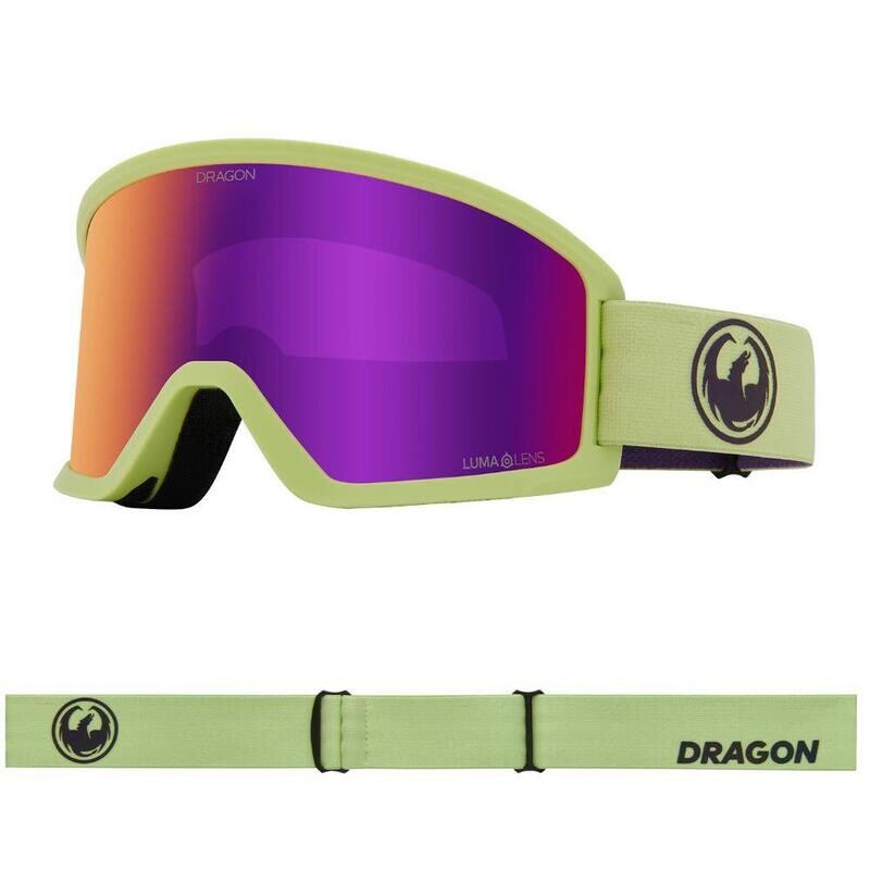 

Лыжные очки Dragon, цвет grün/violett/schwarz